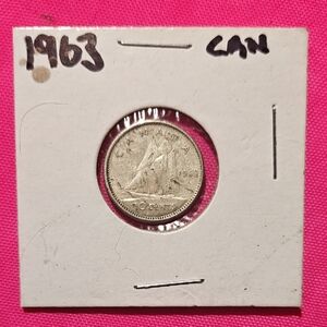 Silver Canadian 1964 20 Cent